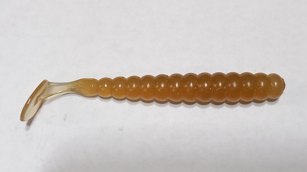 M Oil Brown T-Tail – Aussie Native Lures