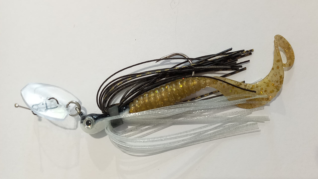 Midnight Gold Glitter Mini Aussie Wobbler – Aussie Native Lures