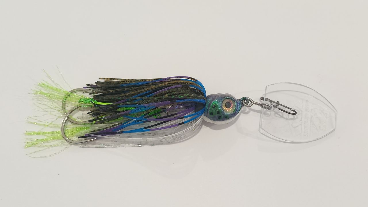 Purple Blue Fish Skin – Aussie Native Lures
